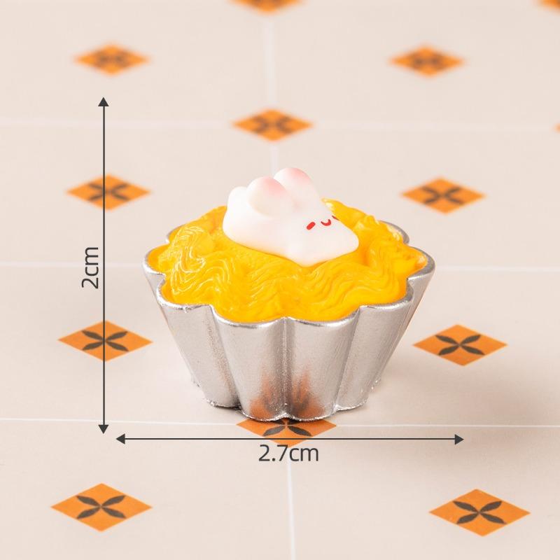 Микро-ландшафт Симуляция Милые Маленькие Животные Десерты Маленький Хлеб Украшения Слепые Пакеты