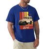 Мужская футболка Retro Land Cruiser FJ40 Jdm Humorous 100% Cotton Tee Shirt Short Sleeve Top Speed Car T Shirts Tops