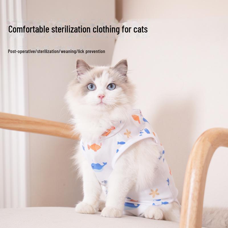 Pet Surgery Recovery Clothing: Cat & Dog Apparel for All Seasons