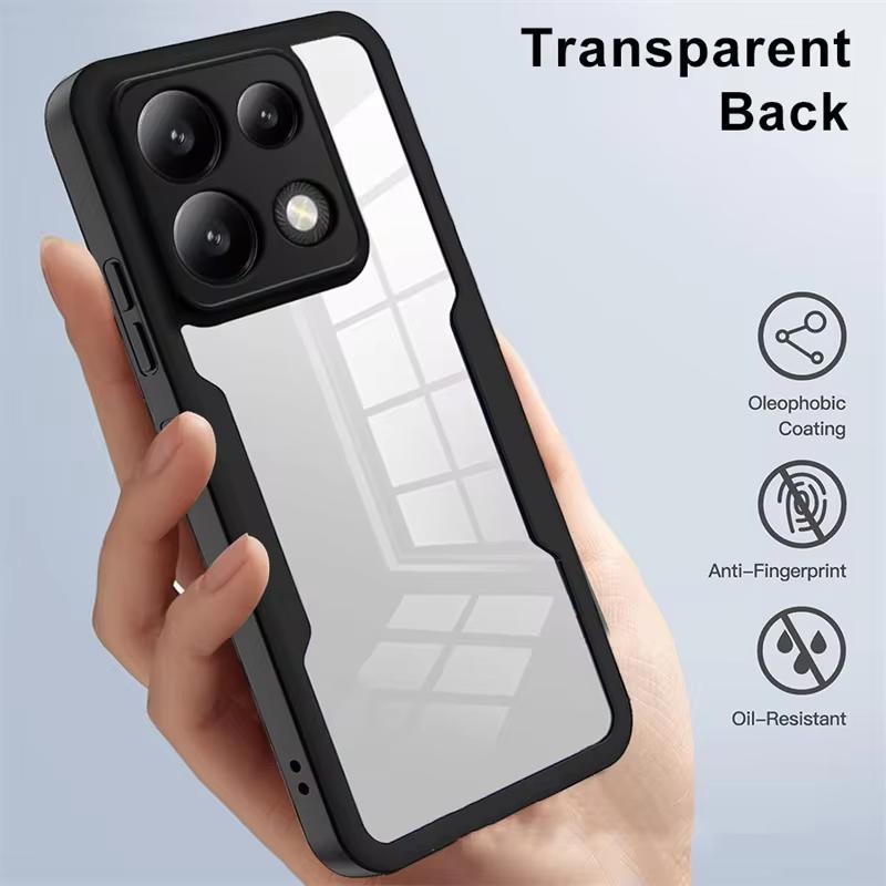 Прозрачный чехол-обертка на 360 градусов для Xiaomi Redmi Note 13 12s 12 11 10 9 Pro Plus 5G 4G Armor Роскошная пленка с защитной крышкой для объектива
