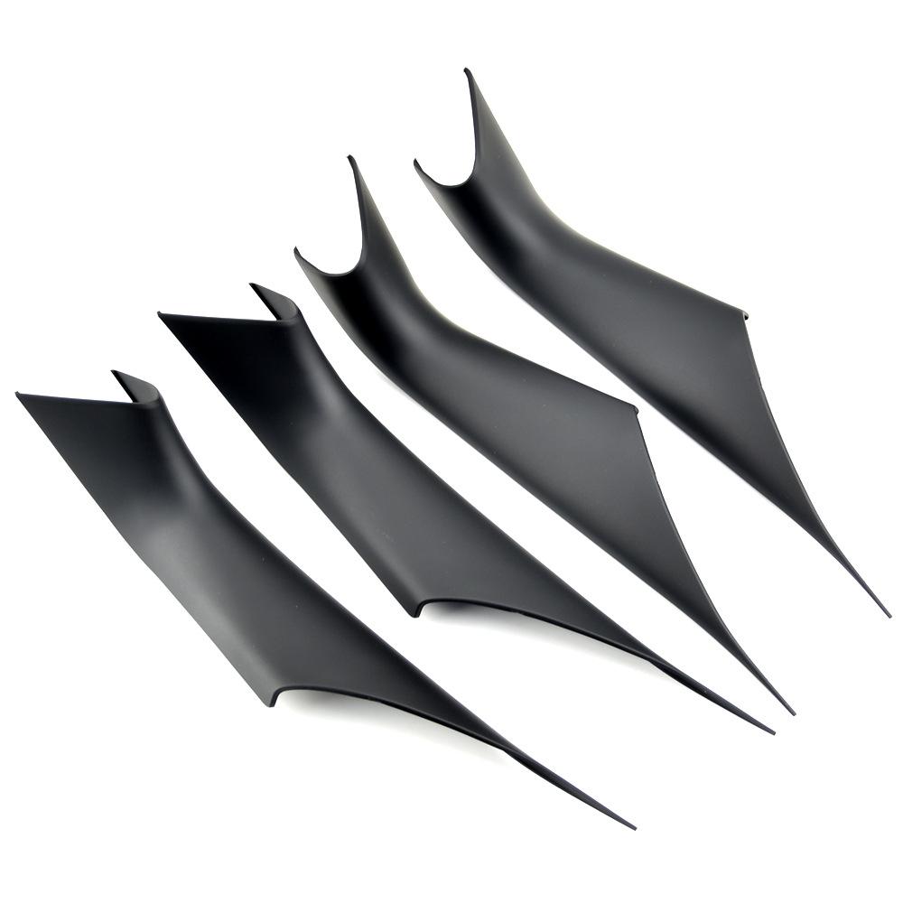 Car Interior Door Handles Cover For BMW 5 Series G30 G38 530li ABS Carbon Left Right Inner Doors Panel Handle Pull Carrier Trim