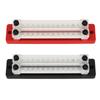 Power Distribution Terminal Block 12 Way 150A 12 To 48V Stainless Steel Rust Proof Terminal Bus Bar Block for Boat Car