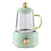 Portable Electric Kettle Stew Cup 450ML Health Cup Mini Slow Cooker Kettle Office Flower Teapot