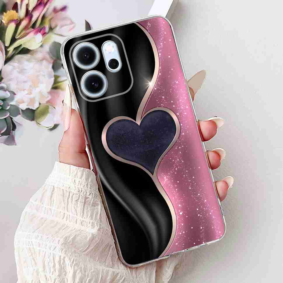 For Oppo Reno14 F 5G CPH27436.57" Case Colorful Butterfly Flowers TPU Soft Silicone Cover For Oppo Reno 14 F RENO14F Phone Cases