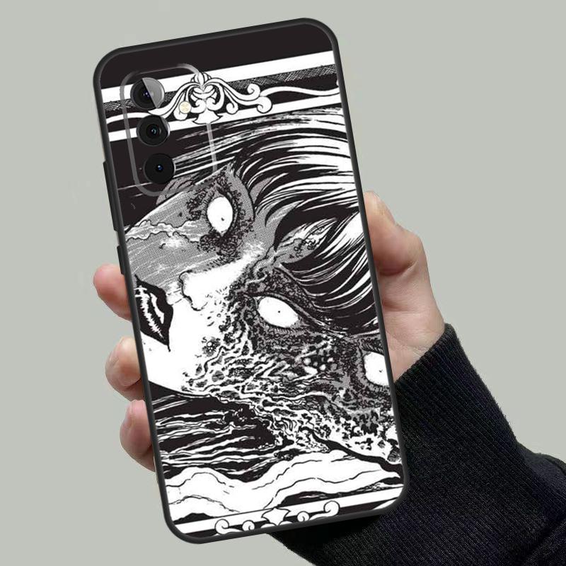 Чехол в стиле хоррор-манги для Samsung Galaxy A06 A16 A26 A36 A56 A53 A32 A52 A33 A13 A55 A35 A15 A14 A34 A54 A17