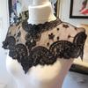 DIY Embroidery Lace Hollow Round Neckline Collar Trim Clothes Sewing Applique