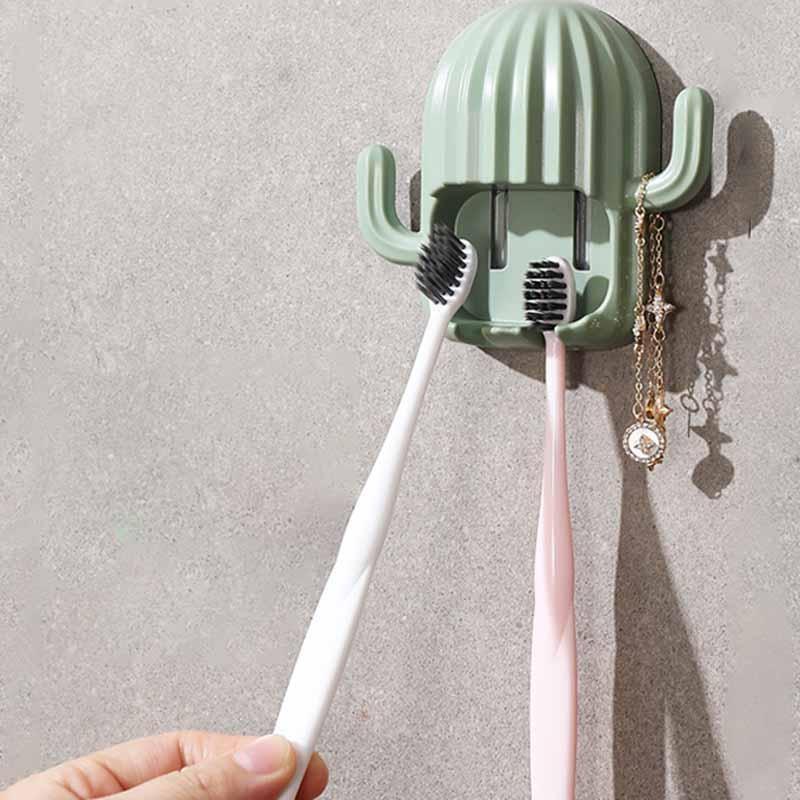 1 шт. многофункциональный креативный настенный держатель для зубных щеток без следов, электрическая стойка для хранения зубных щеток, аксессуары для ванной комнаты