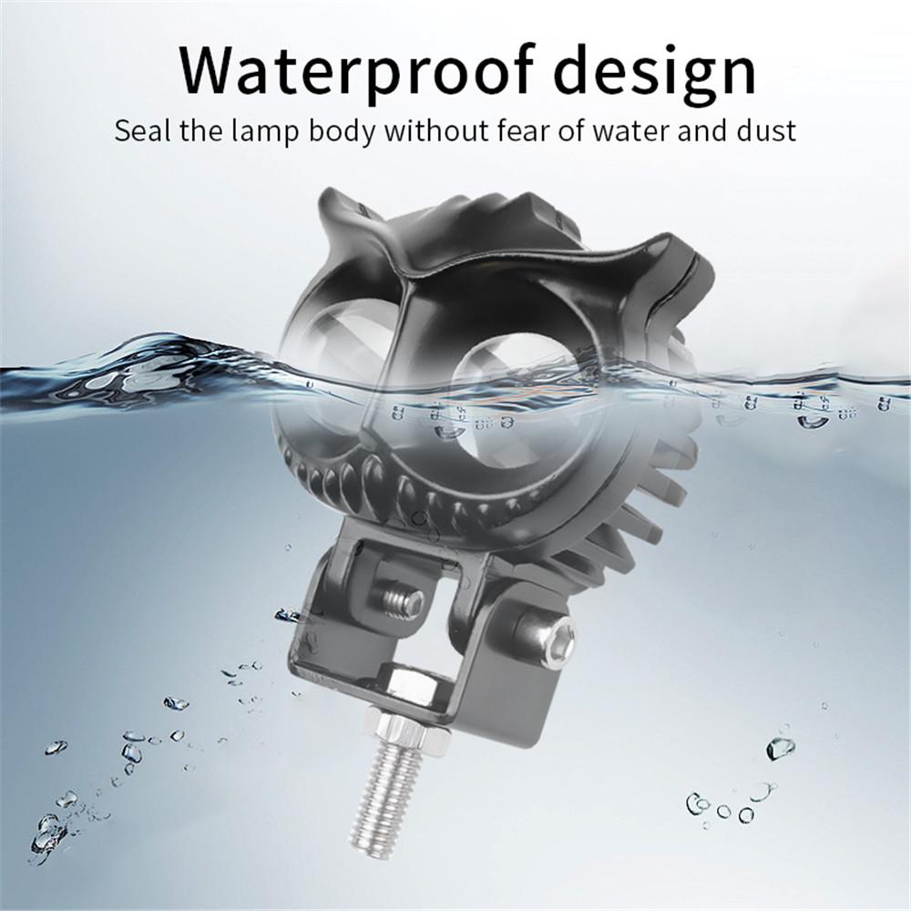 Автомобильный светодиодный рабочий фонарь с совой, светодиодный дальний свет, мотоцикл, велосипед, прожектор, вспомогательная лампа, светодиодные противотуманные фары для грузовиков, внедорожников, квадроциклов