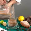 Прозрачные стеклянные чашки и блюдца для ароматного чая с двойными стенками, термокружка для капучино, латте, кофе с ложкой, подарочная упаковка