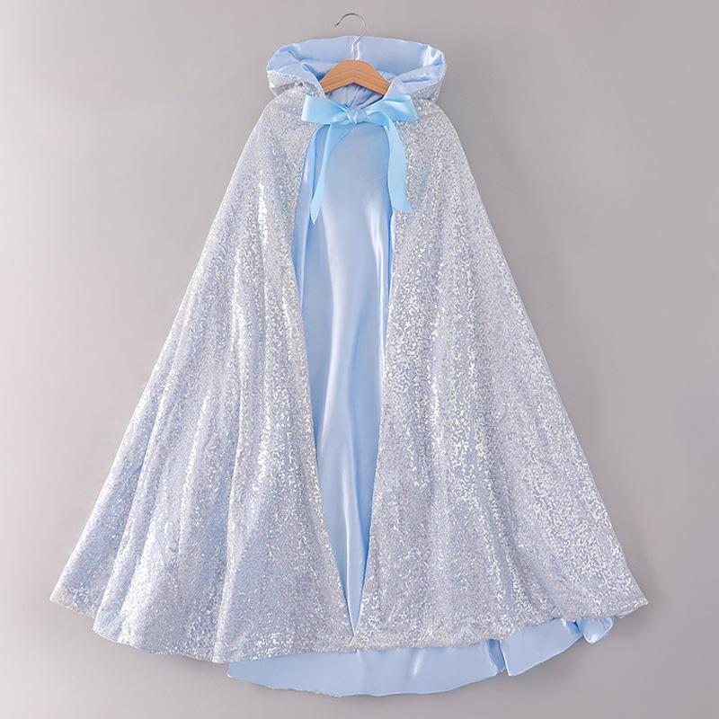 «2025 Frozen Elsa Princess Gradient Dress для девочек - Костюм на Хэллоуин»