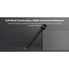 COMICA Revo S Cardioid Wireless Interview Microphone for Smartphone 48kHz/24bit Noise Reduction Outdoor Interview Microphone