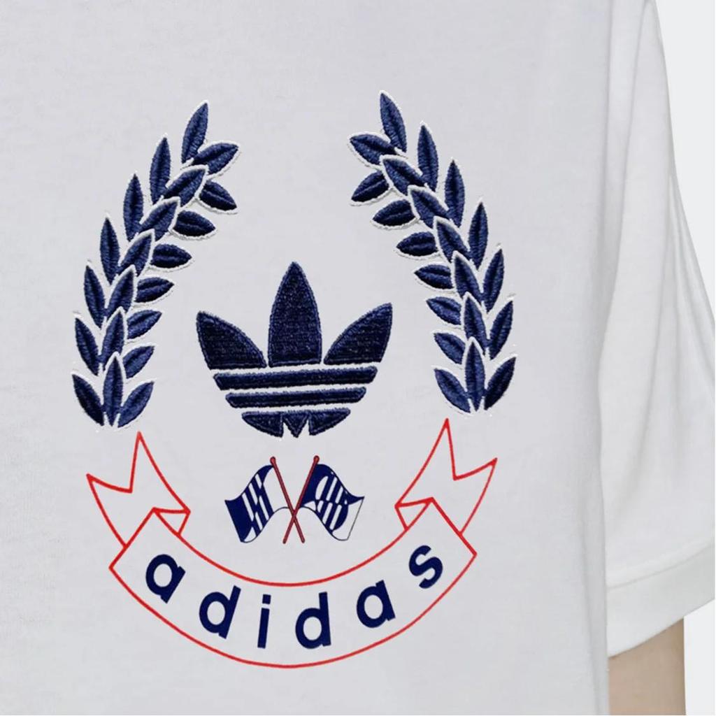 Adidas Originals T Shirt Women's White (Unisex) T-Shirts HL6556