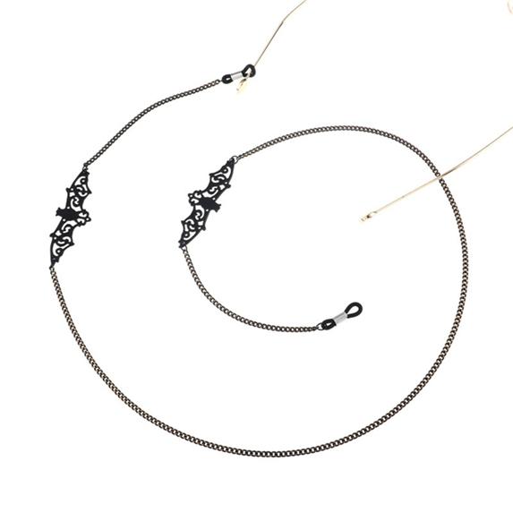 Hollow Bat Beads Link Chain Eyeglasses Chains Glasses Rope Holder Sunglasses Strap Cord Neck Accessories