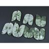 26-31 ММ Натуральный Мирный Нефрит Парные Фантазийные Кабошоны Драгоценные Камни Лот из 7 Пар C-775