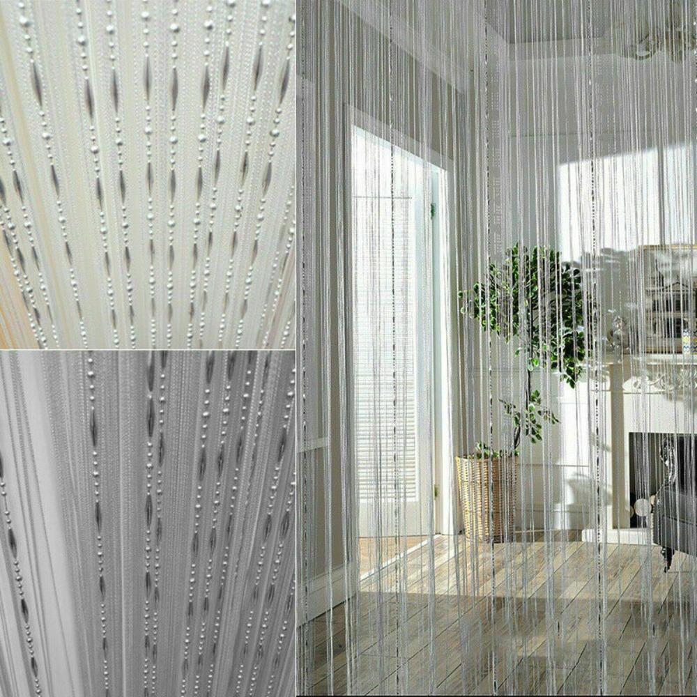 Decoration Valances Tassel Chain Bead Curtain Beaded String Room Divider Door Curtain String