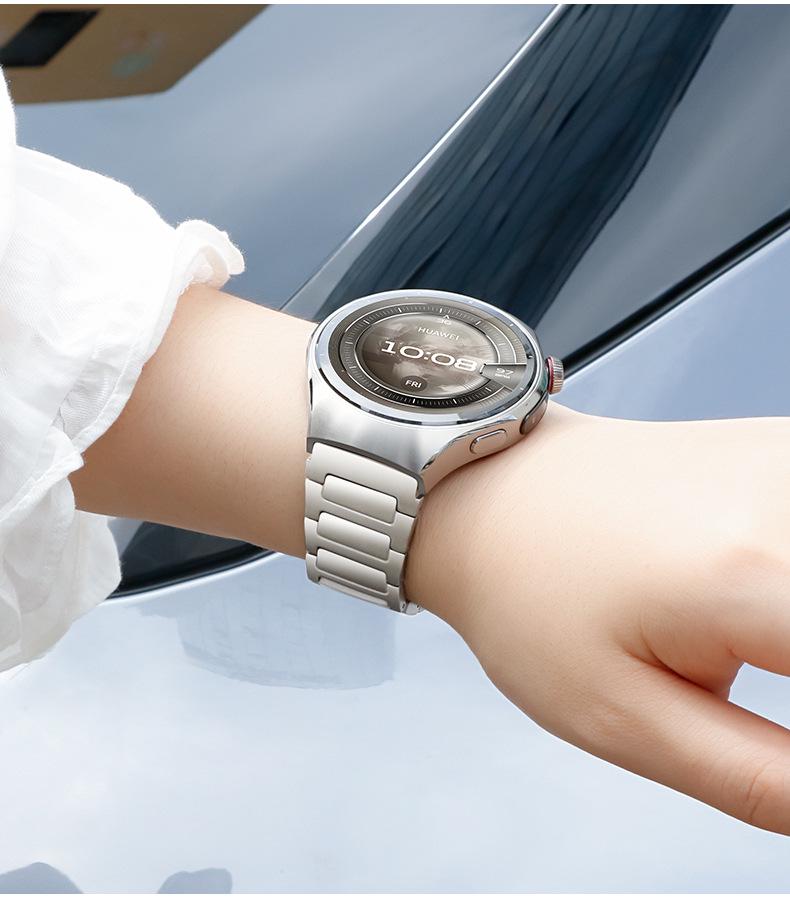 Металлический ремешок H-Link из титана для смарт-часов Huawei Watch 5 Slim GT5/4 Pro