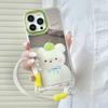 Zhitai Cartoon Mirror Lanyard Phone Case for iPhone 12, 13, 14 Pro Max, and 16 Pro