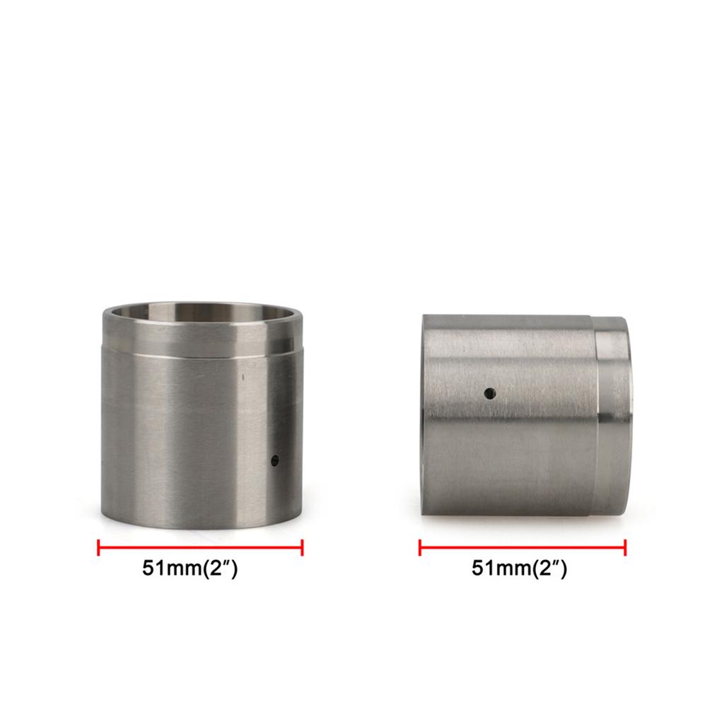Trailer Bearing Buddies 4PCS Stainless Steel Wheel Hub Bearing Buddies Center Caps Protector with 1.98in Diameter for