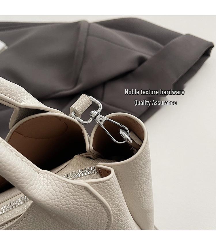 Стильная женская корейская сумка-ведро на весну/лето 2025 – Универсальная повседневная сумка через плечо и кроссбоди