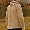 THE NORTH FACE Velvet Jackets Men's Khaki Stand Collar Thickened NF0A5AUY-PLX
