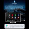 Портативный автомобильный MP5-плеер с 7-дюймовым HD-экраном, поддерживает CarPlay, Android Auto, MirrorLink, AHD