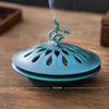Lucky Deer Backflow Incense Holder Hollow Lid Desktop Aromatherapy Hollow Incense Burner  Home