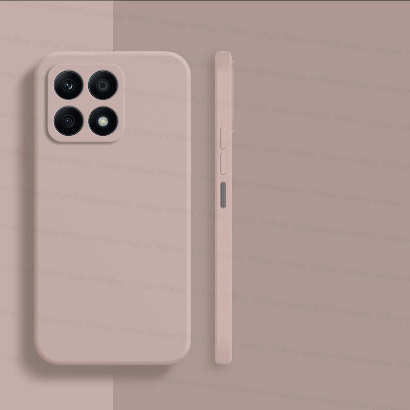 Чехол для Honor X8a Чехол Honor X7a X8a X9a Чехлы Оригинальный TPU Противоударный Жидкий Силиконовый Защитный Чехол для Телефона Honor X8a