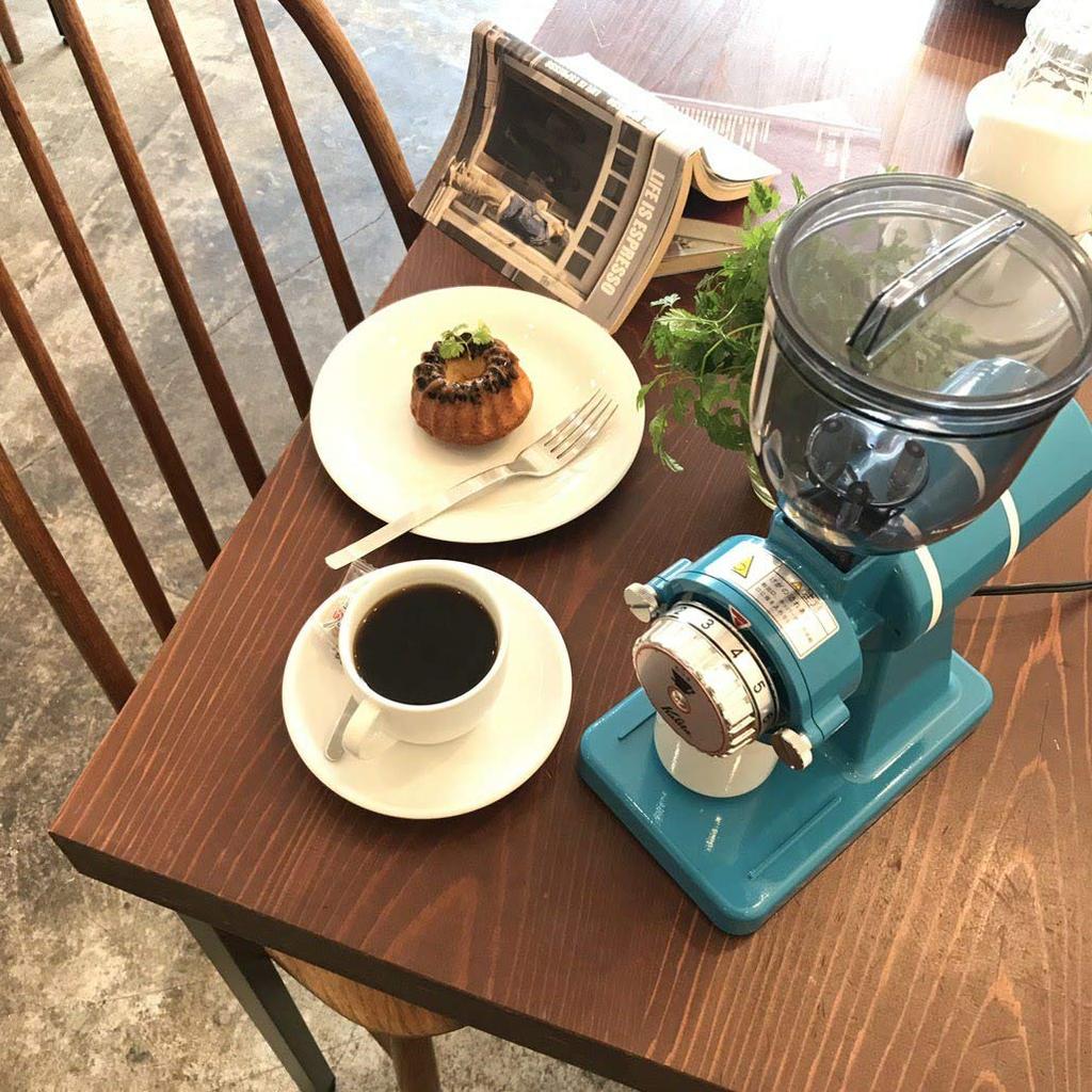 Kalita Coffee Mill Nice Cut G Tuscan Blue #61109 [Limited Color]