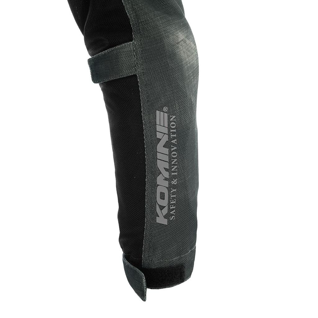 Motorcycle Protective Full Mesh Jacket For CE Standard Mesh Material Protector Smoke Black L [KOMINE] JK-1283 Spring/Summer 07-1283 Men's