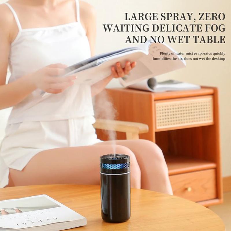 250 мл автомобильный увлажнитель воздуха портативный мини-распылитель тумана со светодиодной подсветкой питание от USB эфирное масло диффузор для спальни и путешествий