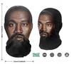 Balaclava Mask Party Skis Motorbike Microfiber Naduk 3D Cosplay Kobe2