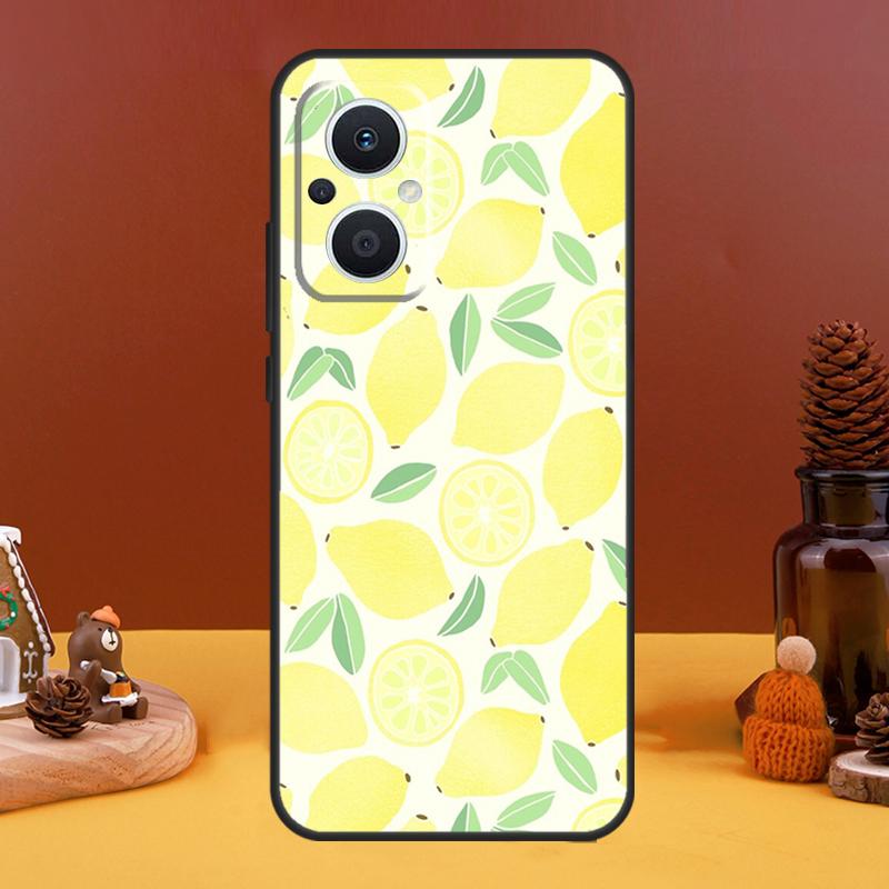 Летний Фруктовый Лимонный Чехол Для OPPO Reno 5 Lite 4 6 7 8 10 Pro 11 F 4Z 5Z 8T OPPO Find X2 X3 Lite X5 X6 Pro Обложка