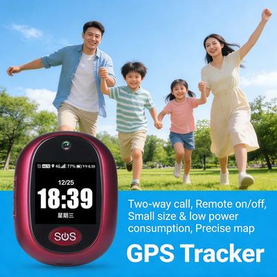 4G GPS Трекер безопасности для пожилых людей и пациентов с деменцией - Мониторинг местоположения в реальном времени и браслет с сигнализацией для защиты от потери
