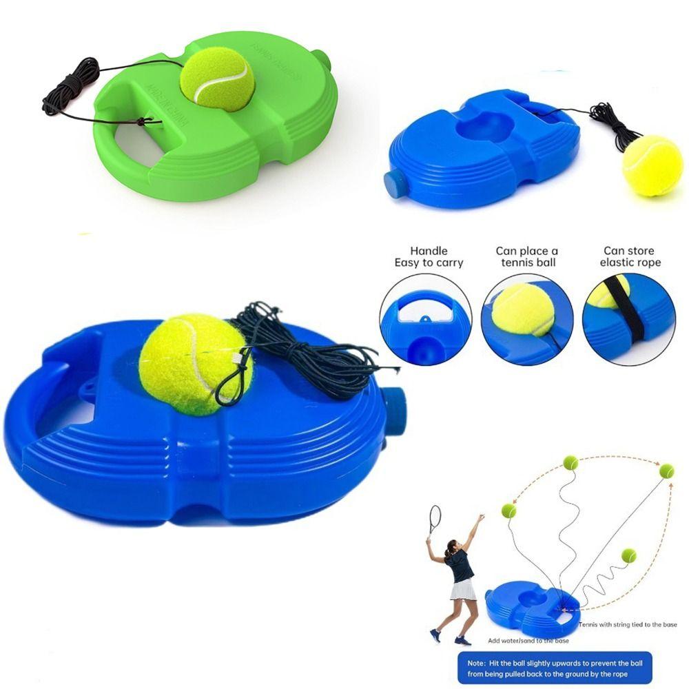 Homehold Self-study Rebound Ball Line Return Single Player Tennis Tennis Trainer Set Single Player