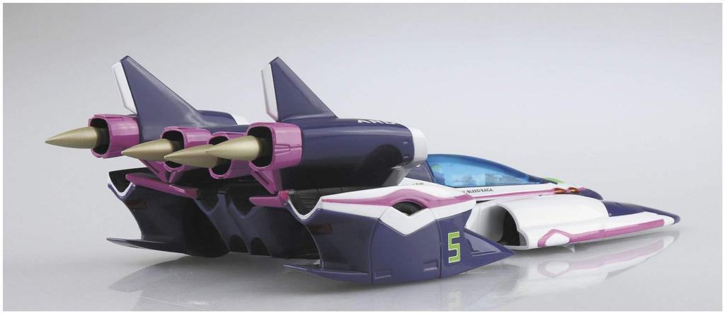 Aoshima Bunka Kyozaisha Cyber Formula Ogre Aero Boost Aero Boost Mode Scale Plastic Model No.7 AN-21 Mode/Super 1/24