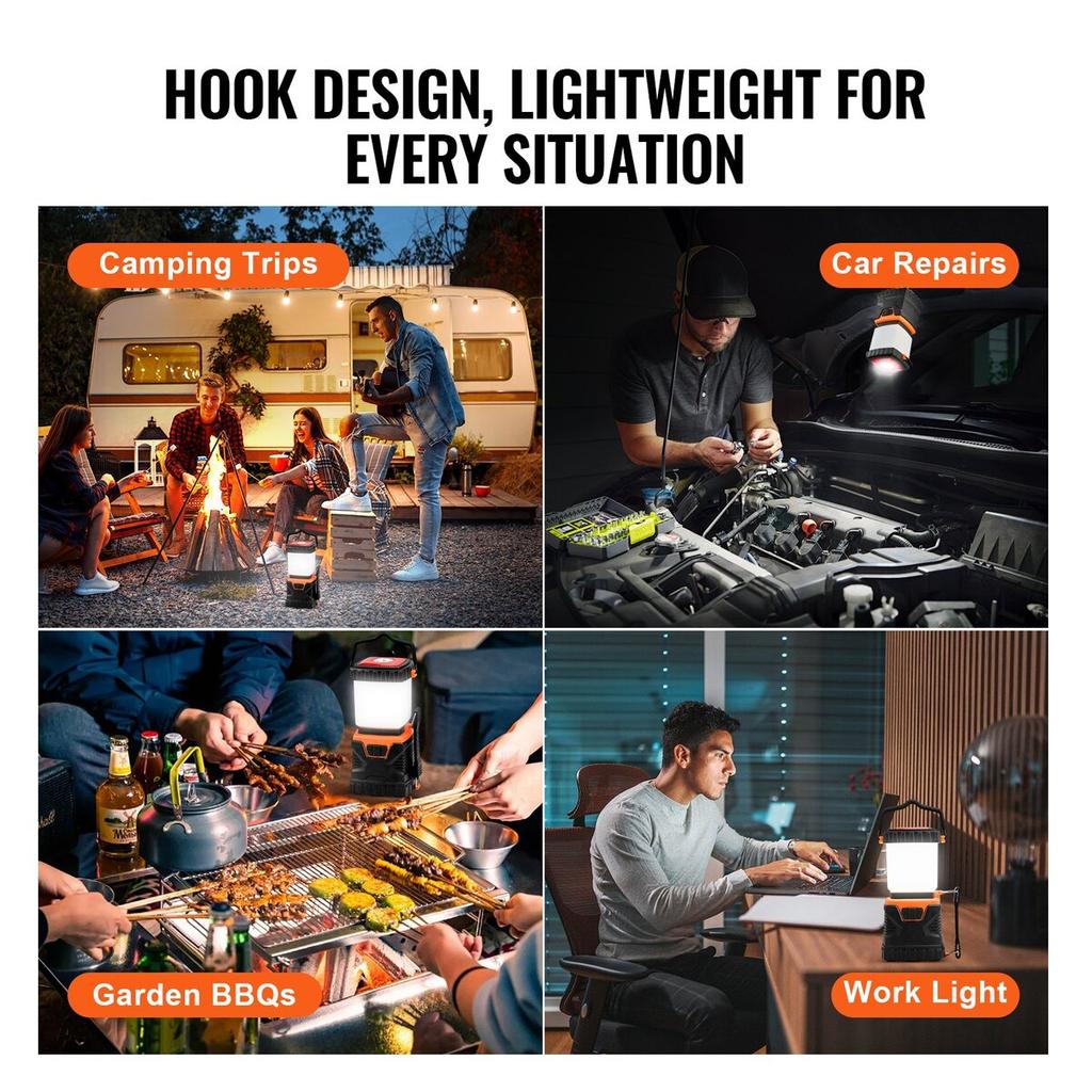 LED Camping Lantern Battery Powered All-in-one for Exceptional Experience