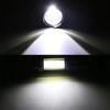 LED Flashlight Rechargeable Super Bright Mini Work Light 3 Modes Waterproof Portable COB Tactical Torch Zoomable Camping Lantern