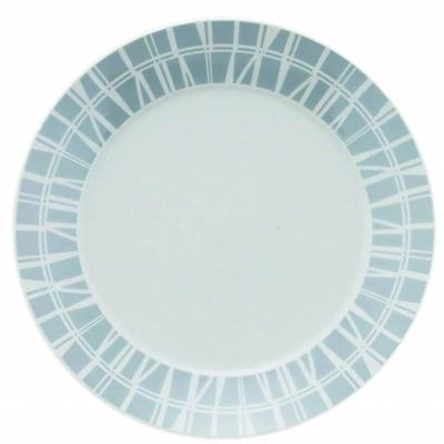 Тарелка Finlayson Dish 24 см Corona Grey в скандинавском стиле, безопасна для микроволновой печи, сделано в Японии FIN10-2-337