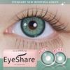 Eyeshare Цветные контактные линзы Последняя модель Темно-синие линзы Зеленые модные контактные линзы Фиолетовые серые линзы Коричневые линзы 1 пара