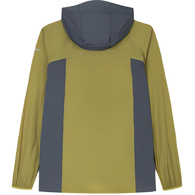 Anta Champion Series Outdoor Защита от солнца Однотонная ветровка с капюшоном и длинным рукавом Мужская верхняя одежда Светло-кофейно-зеленый Облачно-серый 152430610-6