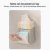 Настенный ящик для хранения без перфорации для ванной комнаты, настенный ящик для хранения ведер для менструальных полотенец и бумажных полотенец