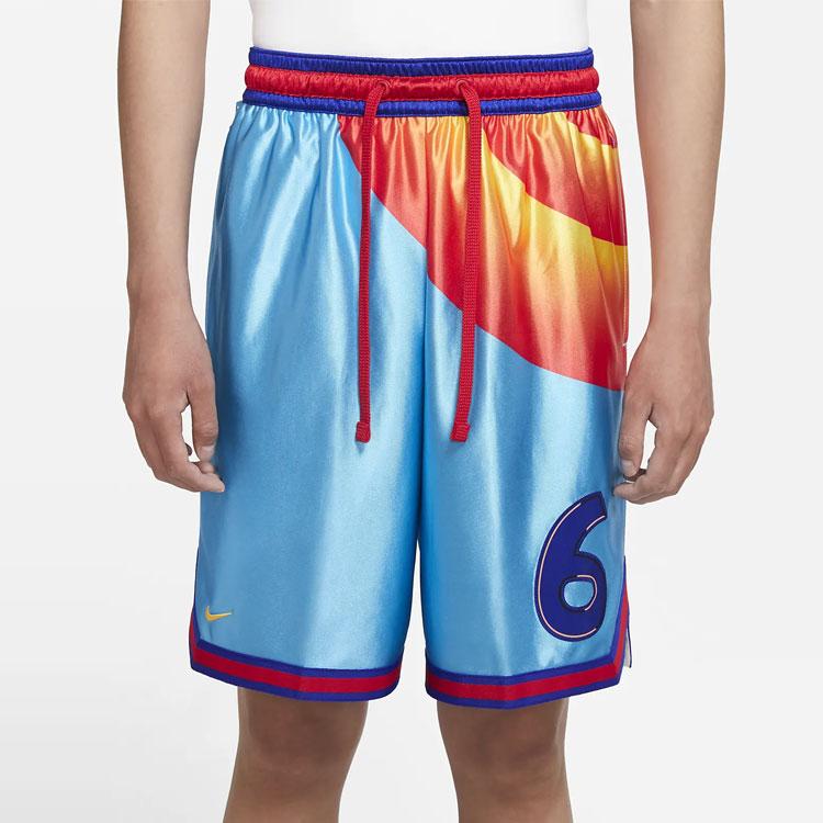 Nike Космический джем: A New Legacy x LeBron Tune Squad Быстросохнущие баскетбольные шорты с графическим принтом Мужские брюки синие DJ3869-434