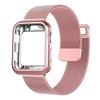 Миланский чехол+ремешок для Apple Watch Band 9 8 7 6 SE 5 4 49 мм 41 мм 40 мм 44 мм 42 мм 38 мм Ремешок для Iwatch Series 9 Correa 45 мм