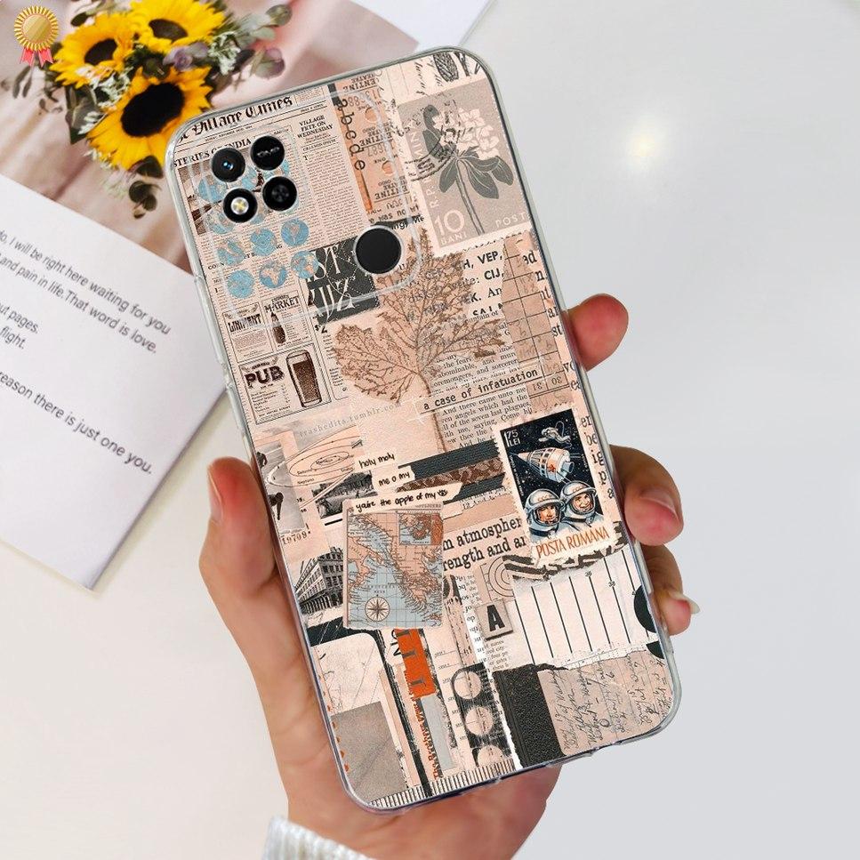 НОВЫЙ Дизайн Чехла Xiaomi Redmi 10A Чехол Мультяшный Бампер Задняя Крышка Ударопрочный Мягкий ТПУ Для Xiomi Redmi 10 10C A10 C10 Redmi10 A Сумка