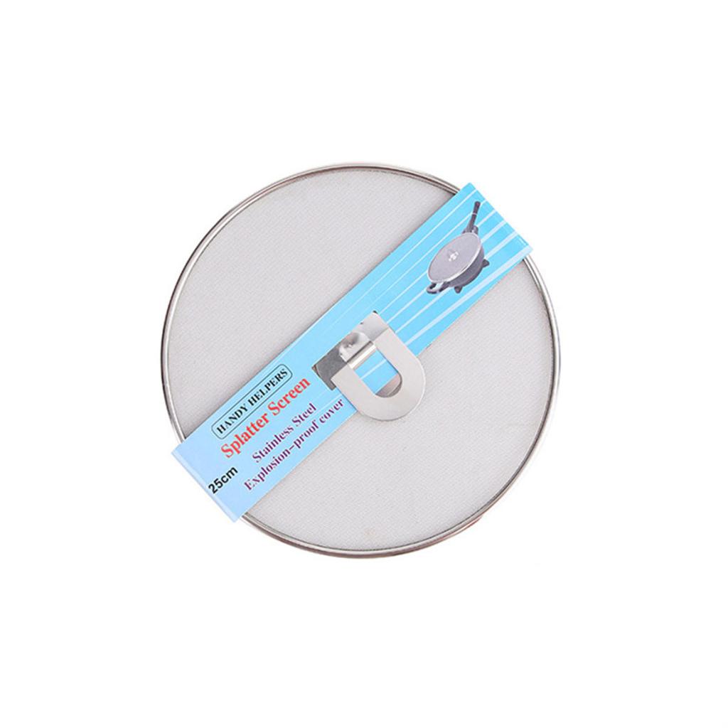 Экран от разбрызгивания масла, противоскользящий, из нержавеющей стали, защита от разбрызгивания масла, сковорода, крышка для защиты от масла, сетчатый фильтр для кастрюли, кухонный инструмент для приготовления пищи