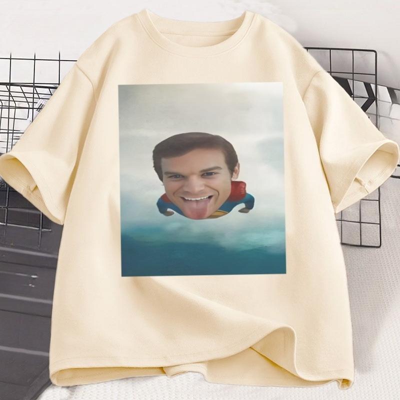 Dexter Morgan Funny Flight Graphic T Shirts Unisex Casual Cotton Short Sleeve Tshirt High Quality Comfortable Round Neck Tees Tops