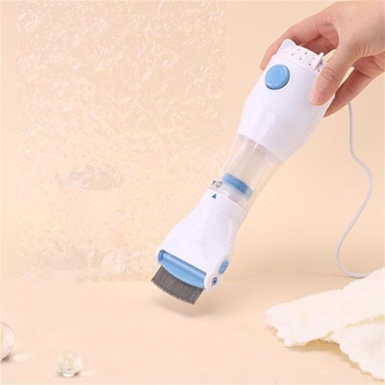 Средство для удаления вшей у домашних животных Расческа для удаления блох и вшей из нержавеющей стали Зубцы из нержавеющей стали Вакуумный гребень для удаления вшей