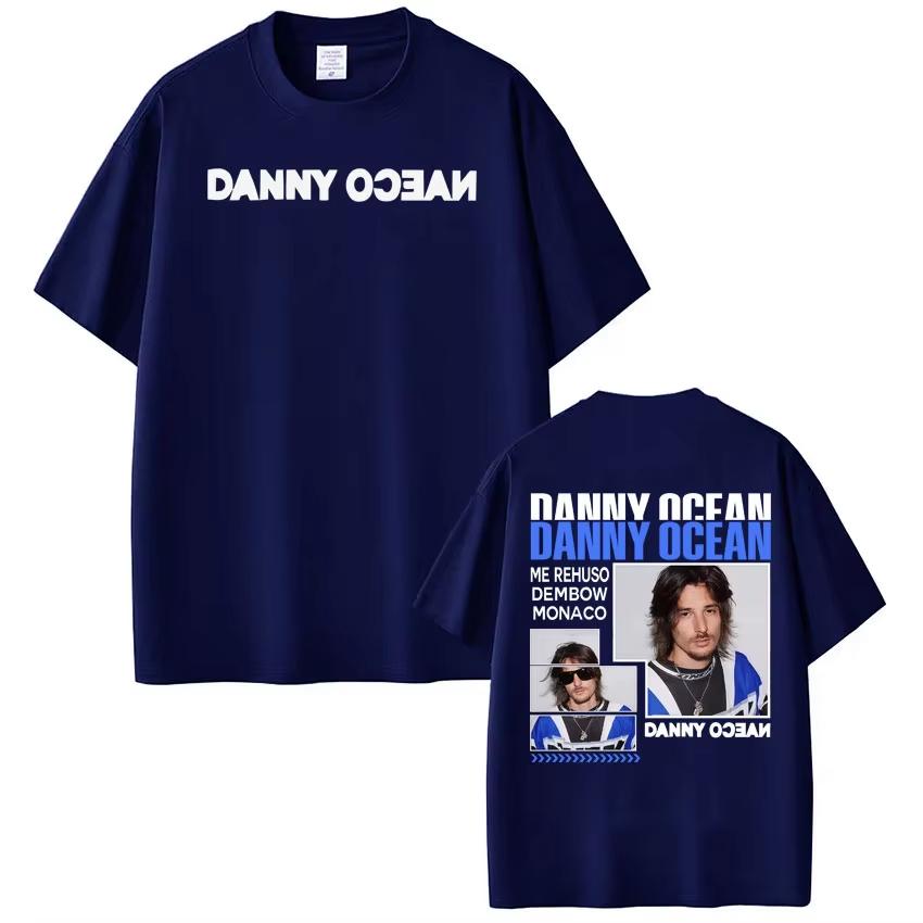 Rapper Danny Ocean Album 2026 Tour Graphic Tshirt Men Women Hiphop Tshirt Summer pure Cotton Gothic Punk Casual Streetwear