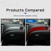 Carbon Fiber Co-pilot Dashboard Air Vent Outlet Glove Box Handle Sticker For Subaru Impreza Car Interior Decoration Accessories