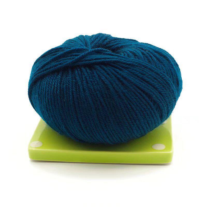 Клубок акриловой пряжи для вязания свитеров, крючков, обуви, тапочек, изделий ручной работы.